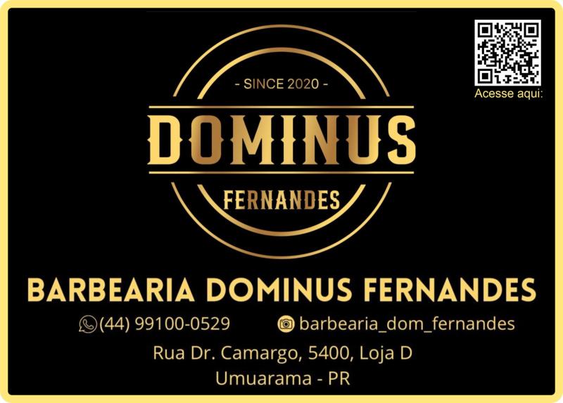 Logo da empresa Barbearia Dominus Fernandes